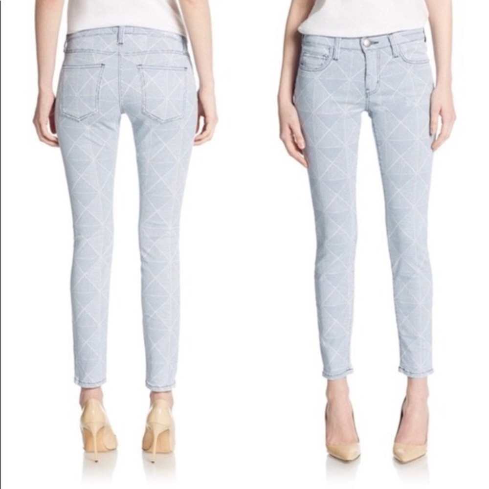 NWOT Current/Elliott The Stilleto Diamond Prnt